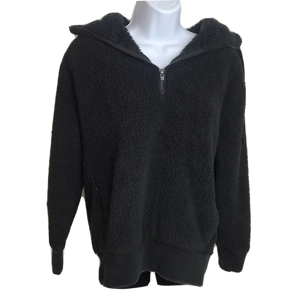 Athleta Teddy Bear Long Sleeve Jacket - Picture 1 of 7